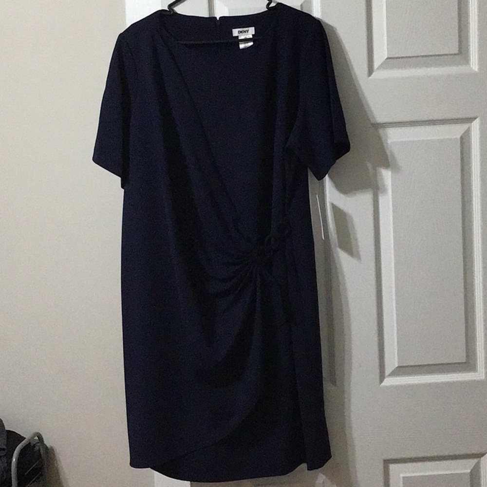 DKNY spring navy Dress